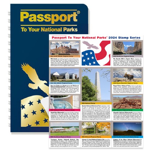 Passport To Your National Parks® Classic Edition and 2024 Stamp Set